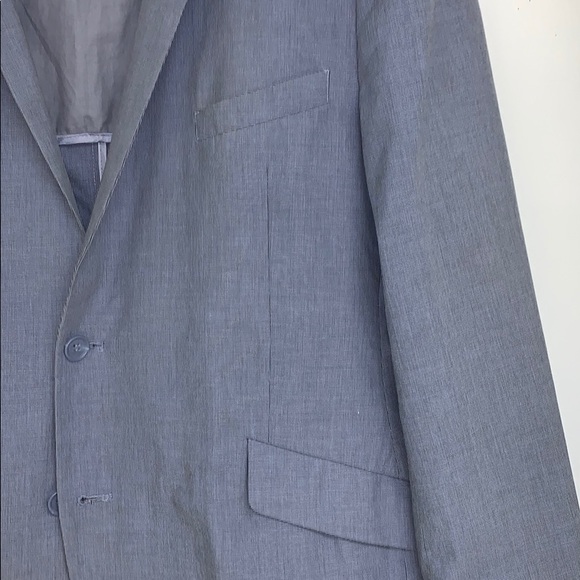 ADOLFO DOMINGUEZ SUMMER BLAZER IN LIGHT BLUE - Picture 2 of 5